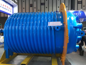 Germany enamelled half-pipe coiled glass lined reactor made according to customer requirement