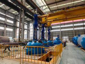 A batch of glass lined reactor with nonstandard parallel shaft gear reducer in debugging