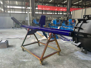 Low-liquid level type glass lined agitator made according to client requirement